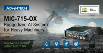 Advantech MIC-715-OX Ruggedized System Powered by NVIDIA Jetson Orin Delivers Reliable AI to Heavy Industry Applications