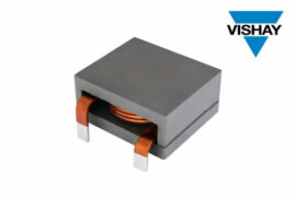 Vishay Intertechnology Automotive Grade IHDF Edge-Wound Inductor With Low 15.4 mm Max. Profile Delivers Saturation Current to 230 A