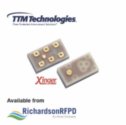 Richardson RFPD Announces In-Stock Availability of TTM Technologies’ New Family of 0603 RF Components for 5G Transceivers and Power Amplifiers
