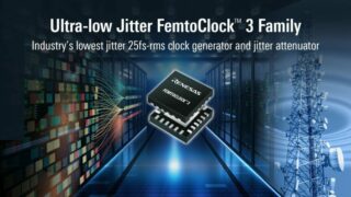 Renesas’ New FemtoClock™ 3 Timing Solution Delivers Industry’s Lowest Power and Leading Jitter Performance of 25fs-rms