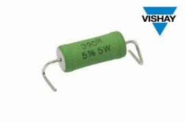 Vishay Intertechnology Adds Pick and Place Friendly SMD Lead Bending Option for AC05 and AC05-AT 5 W Cemented, Axial-Leaded Wirewound Resistors