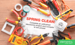 element14 Community launches competition to inspire completion of old electronics projects