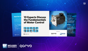 Mouser Announces New eBook Showcasing Fundamental Motor Control Design Challenges and Solutions from Qorvo